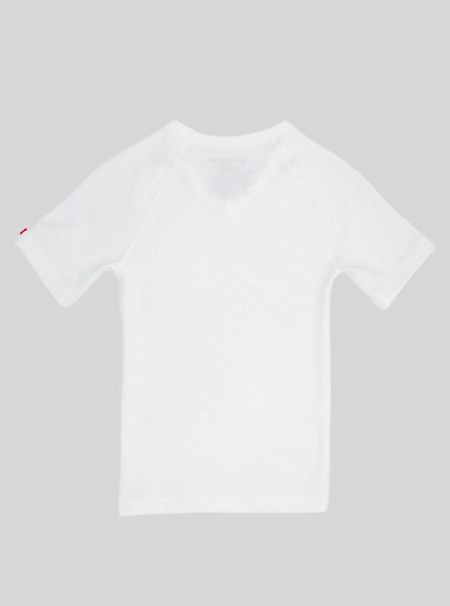 Blackspade Çocuk Termal Tişört 2. Seviye 9249 - Beyaz