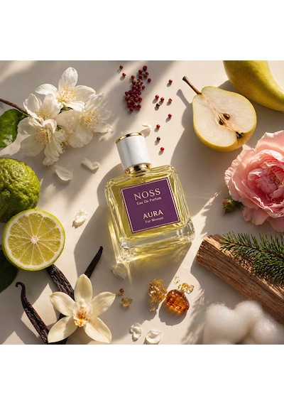 Noss Parfüm - Aura Eau De Parfum For Women-100 Ml-niş Baharat - Çiçeksi - Meyve