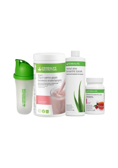 Başlangıç Seti 1 Ad. Ahududu Shake 1 Ad. Aloevera 1 Ad. Ahududu Çay 50 Gr 1 Ad. Shaker