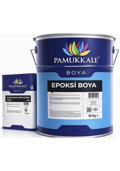 Pamukkale 4200 Epoksi Boya 18 Kg Ral 1017 Safran Sarısı Diğer