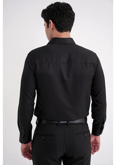 Gk 756 Gömlek Slim Siyah Klasik Siyah