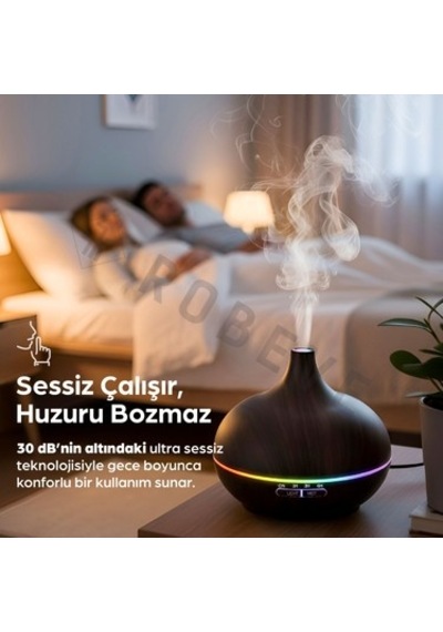 Otomatik Hava Nemlendirici Buhar Makinesi, 550 Ml Kapasiteli