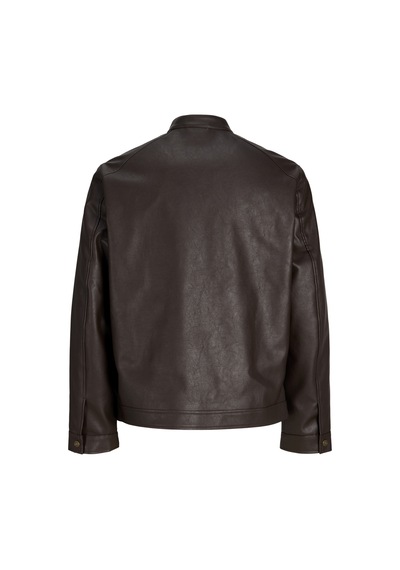 Jack&jones Orıgınals Erkek Yüksek Yaka Fermuar Kapamalı Ceket - Norrebro - 12301595 Chocolate Brown