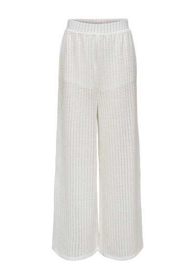 Only Onlfreya Straıght Pant Jr Kırık Beyaz Kadın Pantolon 000000000102263157 Beyaz