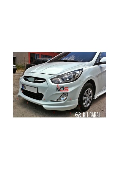 Hyundai Accent 2011-2019 Ön Ek Plastik Boyasız