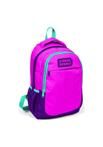 Coral High Kids Pembe Mor Usb'li 2'li Okul Çanta Seti Set0224314