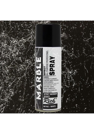 Rich 11370 Beyaz Mermer Efekti Sprey 200 Ml