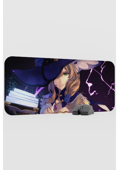 Lisa Genshin Impact Anime Oyuncu V4 - 70x30 Xl Gaming Mouse Pad Fare Altlığı