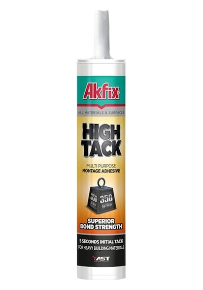 Akfix High Tack Beyaz Korniş Slikonu 004