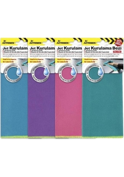 Automix Jet Kurulama Bezi 45x55 CM Tekli 44648