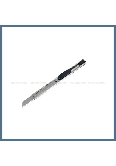 Buradabulabilirsin Metal Dar Maket Bıçağı İnce Falçata 9mm Bbz