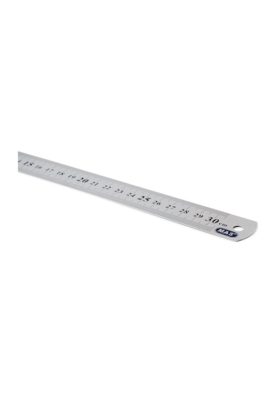 Mas 2330 Çelik Cetvel 30 CM Metal