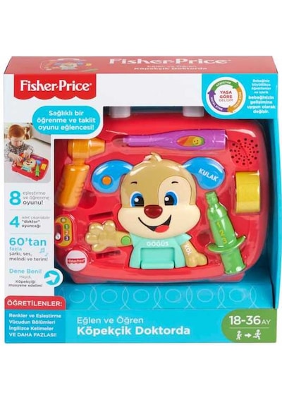 Fisher-Price LnL Köpekçik Doktorda Türkçe ve İngilizce FTC72