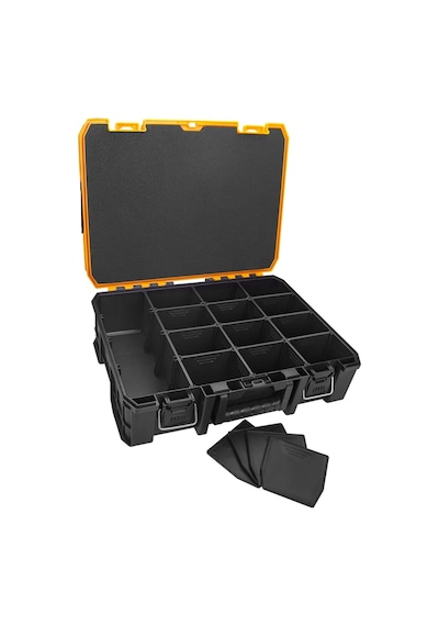 Tekreyonda Süper Bag Master Case Organizer Bölmeli Teknisyen Takım Çantası Asr-6031 Genel