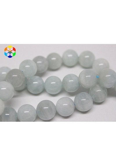 Akuamarin Taşı 10Mm/Adet Gümüş