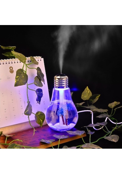 Night Light Bulb  Humidifier Mini Ampul Nemlendirici Usb Girişli