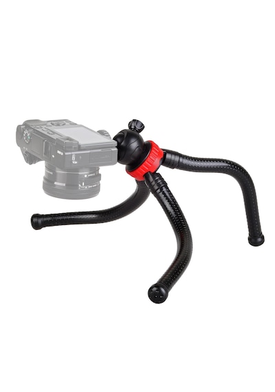 Ayex Mt-10 Esnek Mini Tripod Küresel Kafa & Telefon Tutucu Kamera Ve Akıllı Telefon Uyumlu -