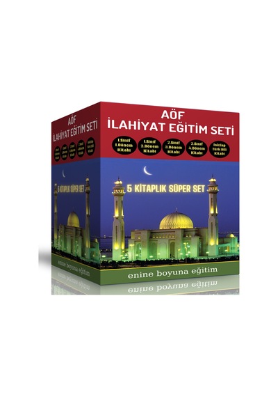 Aöf- Ilahiyat Eğitim Seti 5 Spiralli Kitap