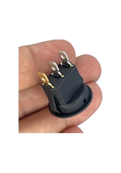 Ic-131-0 Mini Yuvarlak Işıklı Anahtar 220v 3p