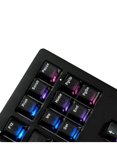 Akko Monsgeek M3 V5 He Black Transparent Astroaim Manyetik Switch 8k Hz Hall Effect Hotswap Rgb Kablosuz İngilizce Gaming Klavye