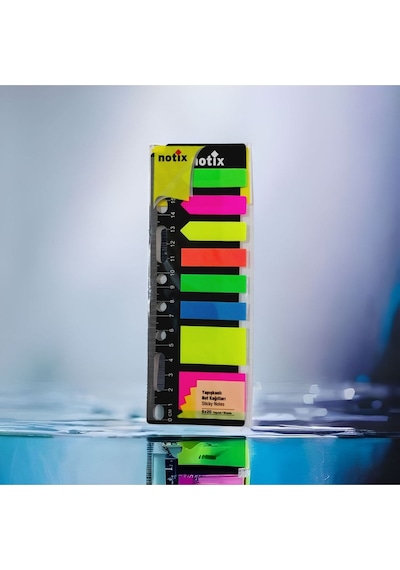 Notıx Index Ayraç 8 Renk X 20yp Cetvelli Plastik Post-it