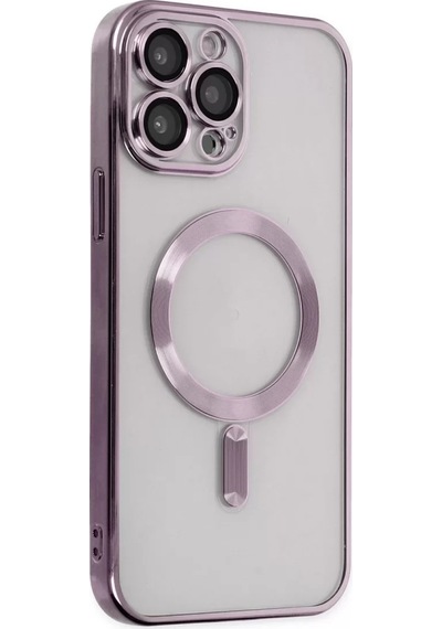 Newface Apple İphone 13 Pro Max Kılıf Kross Magneticsafe Kapak - Mor