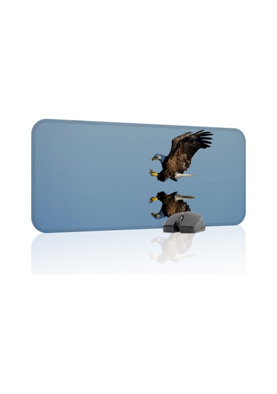 Kartal Kaymaz Dikişli Kauçuk Oyuncu Mousepad V4 - 70x30 Xl Gaming Mouse Pad Fare Altlığı
