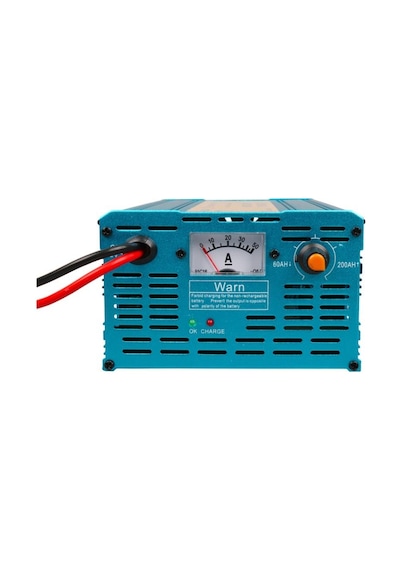 12v Şarj Redresörü Akıllı Akü Şarj Cihazı Analog Amper Göstergeli-ayarlı Otomatik 30 A
