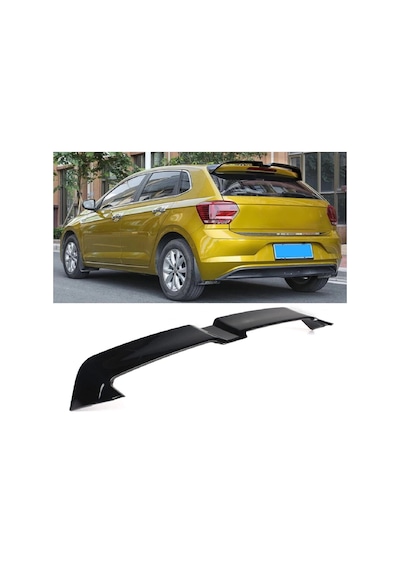 Vw Polo 2018-2023 Piona Black Oettinger Martı Spoiler