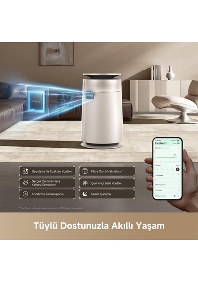 Fp10 Hava Temizleyici, Silindir Kendini Temizleme, Loopboost Hava Akışı, 360 Temizleme, Catafresh Çift Koku