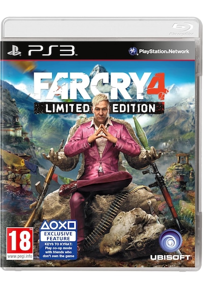 Far Cry 4 Limited Edition Ps3 Playstation 3 Cd Oyun Teşhir