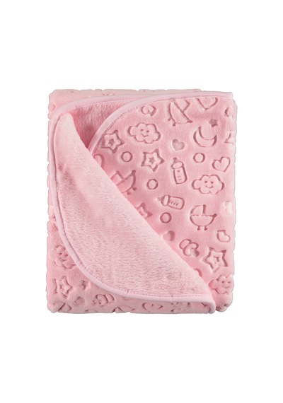 Civil Baby Kız Bebek Battaniye 100X120 Cm Pembe 32241097923W1 Pembe