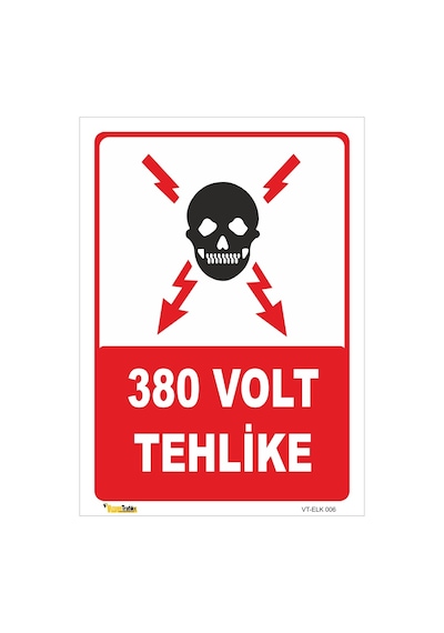 380 Volt Tehlike - Isg Levhası