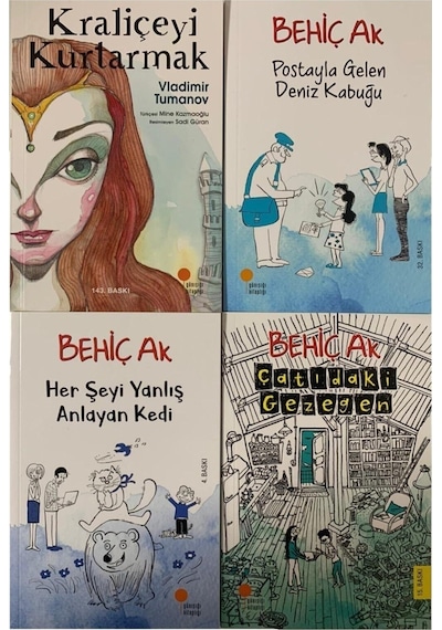 Çocuk Öykü Seti, Günışığı Kitaplığı, 4 Kitap 1 Arada