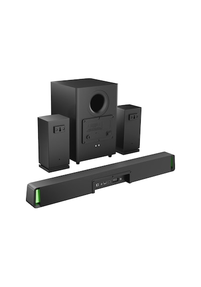 Mıkado Md-sbt35, 160w, 5+1, Masaüstü, Bt/aux/usb/hdmı/optıcal, Soundbar, Siyah Kasa, Ev Sinema Siste