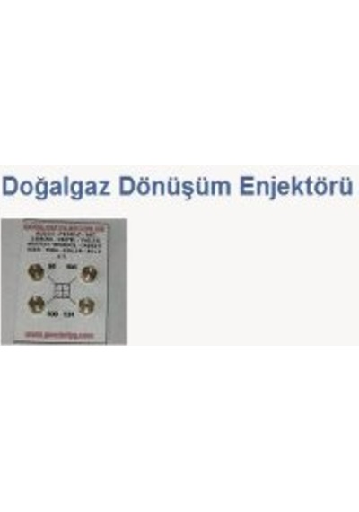 60 Takım 7 Lik Doğalgaz Dönüşüm Enjektörü