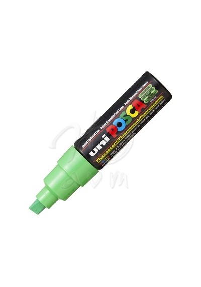 Uni Posca Marker Pc-8K 8.0 Mm Fluo Green