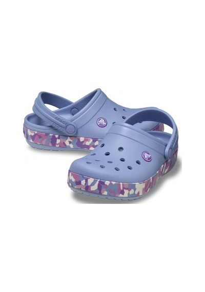 Crocs Crocband Glow Confetti Bandcgk Çocuk Terlik Mor