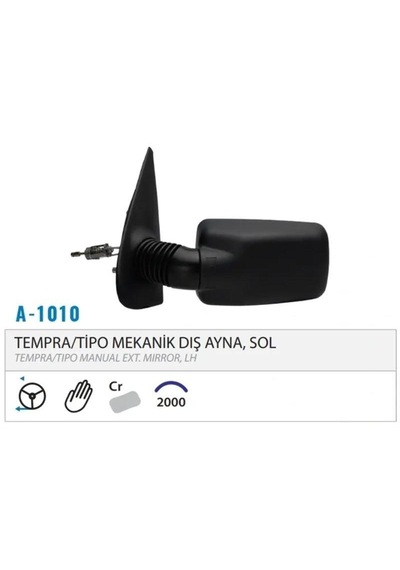 Dış Dikiz Aynası Mekanik Sol Tempra Tipo 88-95 M00 1.1010