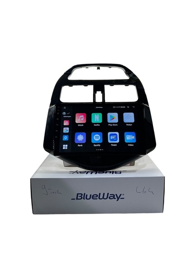 Chevrolet Spark 2010-2013 Blueway 4-64 Profesyonel Oem Multimedia 9"