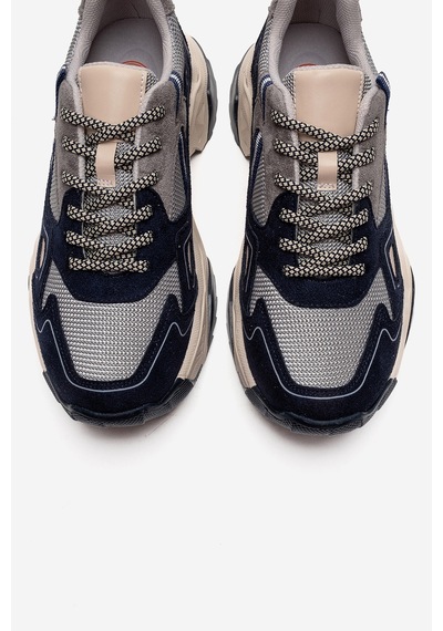 Fleur Lacivert Süet Kadın Sneaker Lacivert