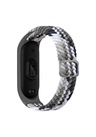 Newface Xiaomi Mi Band 6 Star Kordon - Gri-siyah