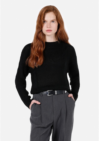 Colin's Colins Siyah Kadın Kazak Cl1072537 Q1.v2 Blk Siyah