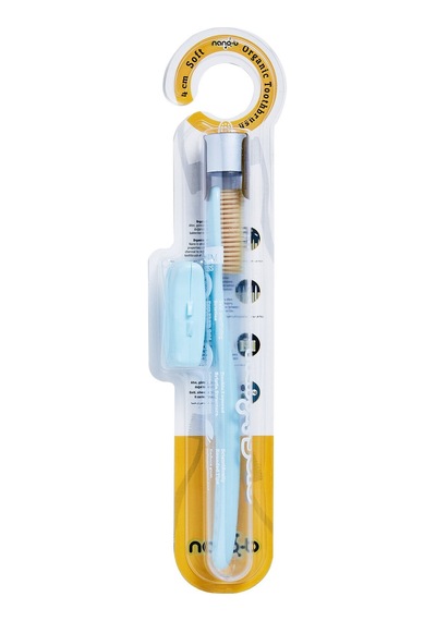 3 Adet Nano-b Organik 4 Cm Sterıl Altın Diş Fırçası
