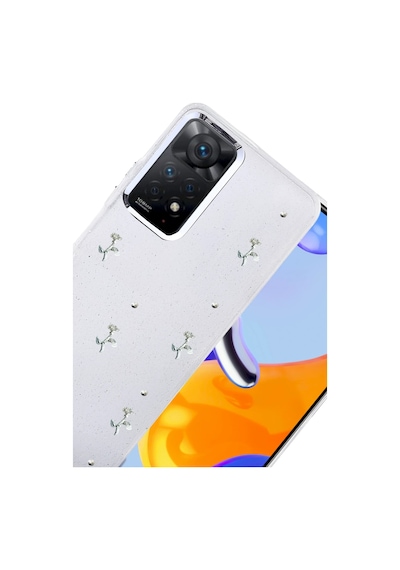 Uryport Xiaomi Redmi Note 11 Pro Fiyonk Desenli Kapak - Desen 4