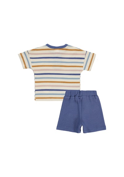 Civil Baby Erkek Bebek Şortlu Takım 6-18 Ay Fil Dişi 17330g38024s1 Fil Dişi