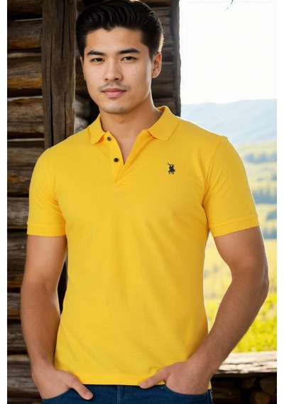 T8561 Dewberry Erkek Tshırt-açık Sarı