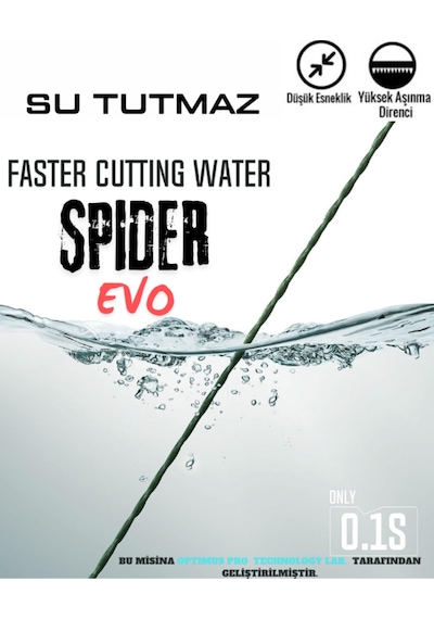 Spıder Evo 4x 150 Mt Yeşil İp Misina