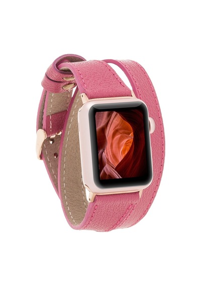 Apple Watch Uyumlu Deri Kordon 42-44-45mm Dt Cp4 Diğer