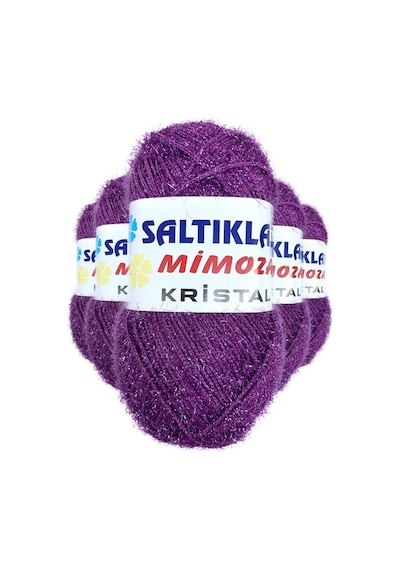 5 Adet Mimoza Kristal Işıltılı Şal Patik Yelek İpi 86
